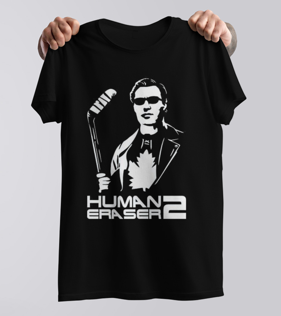 Human Eraser 2 Luke Schenn On 1000 NHL Games Hockey Maple Leaf Leather Jacket T-Shirt