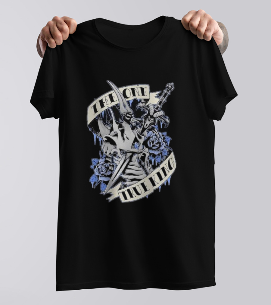 World Of Warcraft Sword And Roses The One True King T-Shirt
