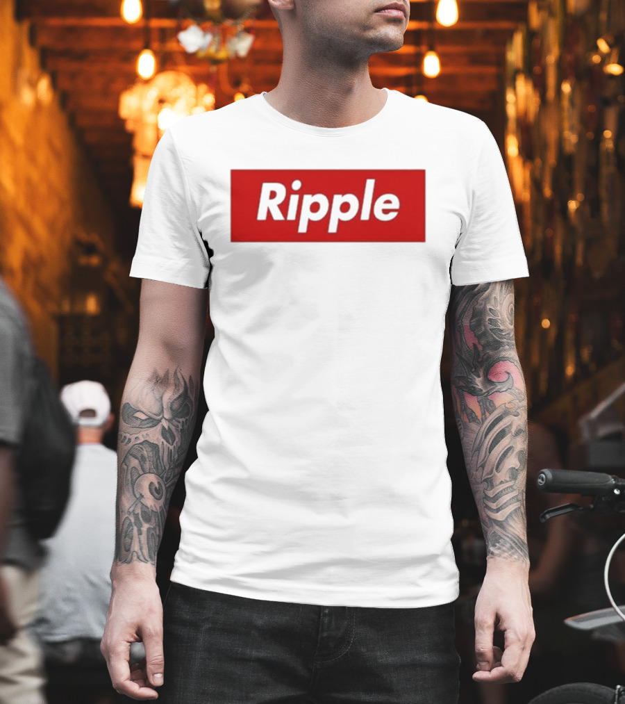 Joey Swoll Ripple Bold Red Box T-Shirt
