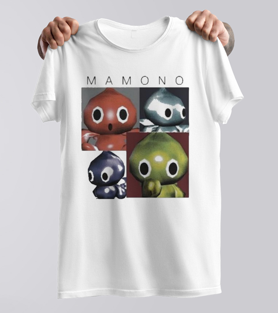 Mamono Ss24 Cute Colorful Creatures Quartet Chowlf T-Shirt