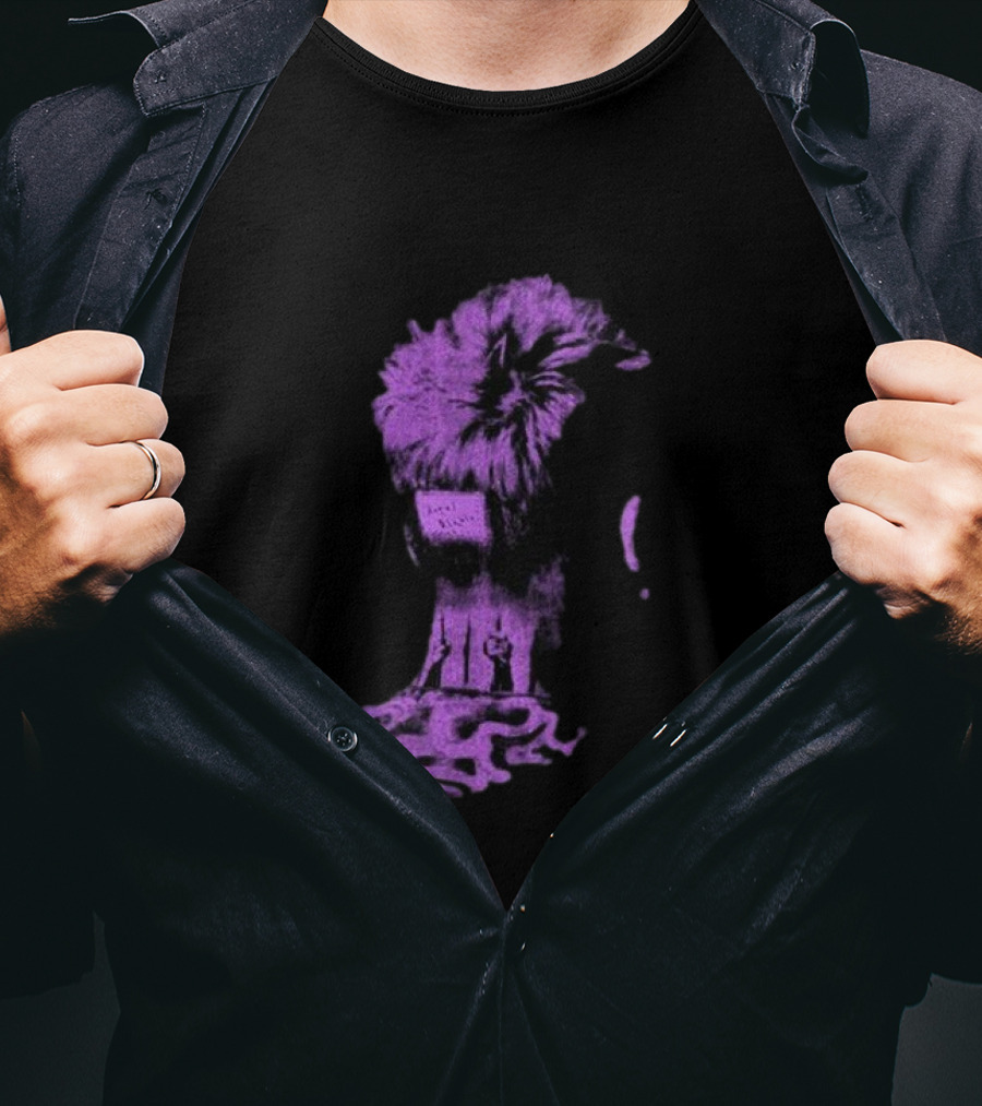 Mgk Hotel Diablo Floor 13 Purple Skull T-Shirt