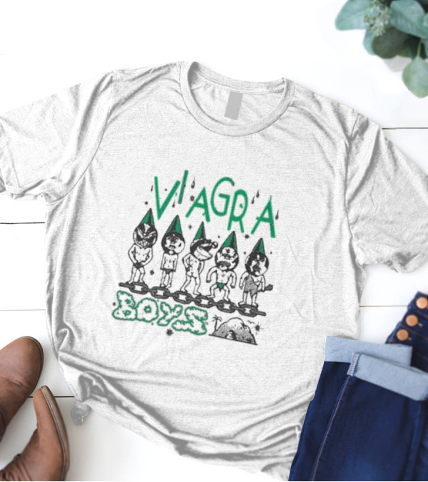 Viagra Boys Sharp Gnomes Fantasy Chain Island T-Shirt