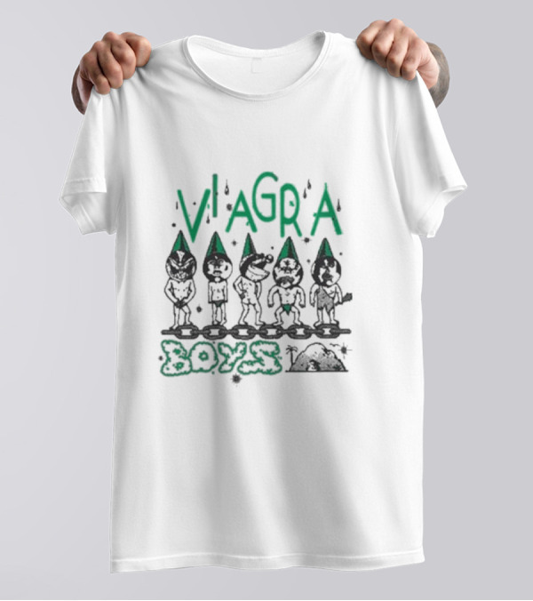 Viagra Boys Sharp Gnomes Fantasy Chain Island T-Shirt