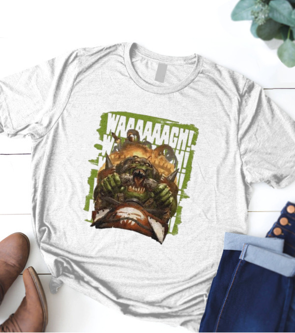 Waaagh Orks Speed Freaks Waaagh Ork Driving Symbolism T-Shirt