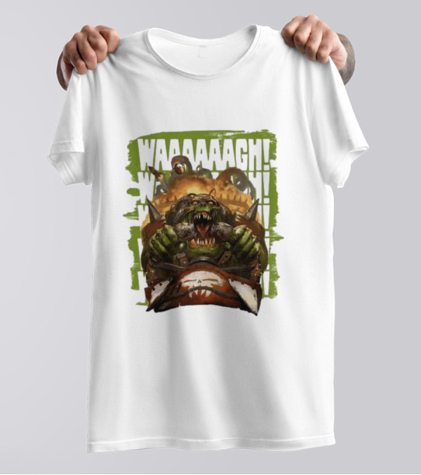 Waaagh Orks Speed Freaks Waaagh Ork Driving Symbolism T-Shirt