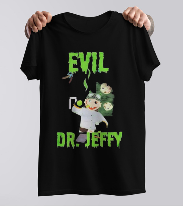 SML Evil Dr. Jeffy Mad Scientist Experiment Puppet T-Shirt