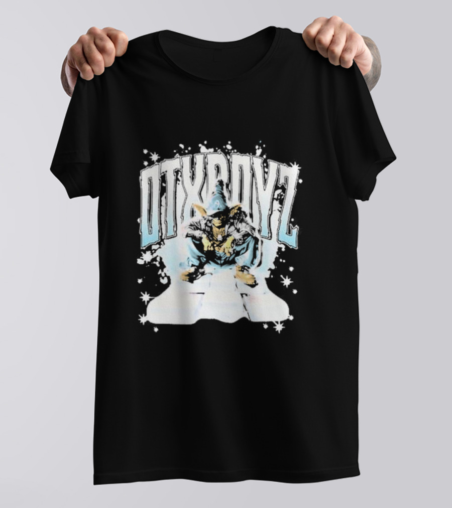 Geezy World Gremlin Black OTXBOYZ T-Shirt
