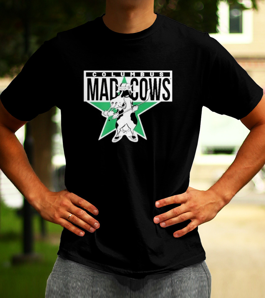 Columbus Mad Cows Star T-Shirt