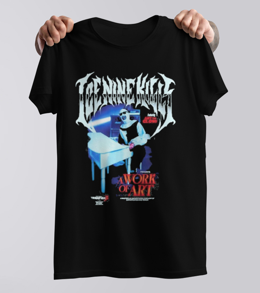Ice Nine Kills Featuring The Ghost Of Vincent Price Presents A Work Of T-Shirt