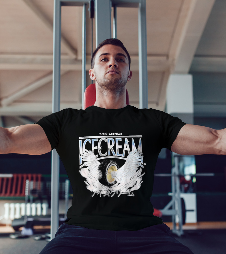 Icecream Heaven Winged Tire T-Shirt