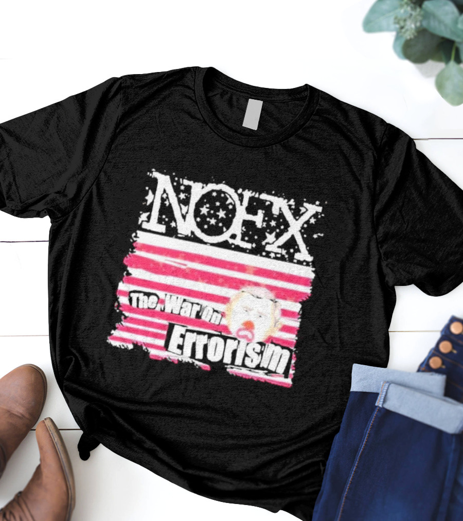 NOFX The War On Errorism Flag T-Shirt
