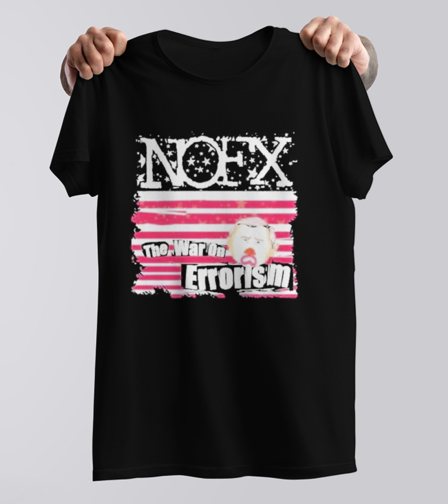 NOFX The War On Errorism Flag T-Shirt