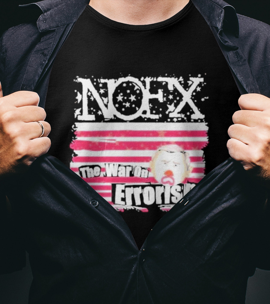 NOFX The War On Errorism Flag T-Shirt