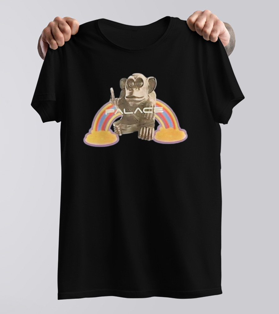 Palace Monkey Rainbow Motif T-Shirt
