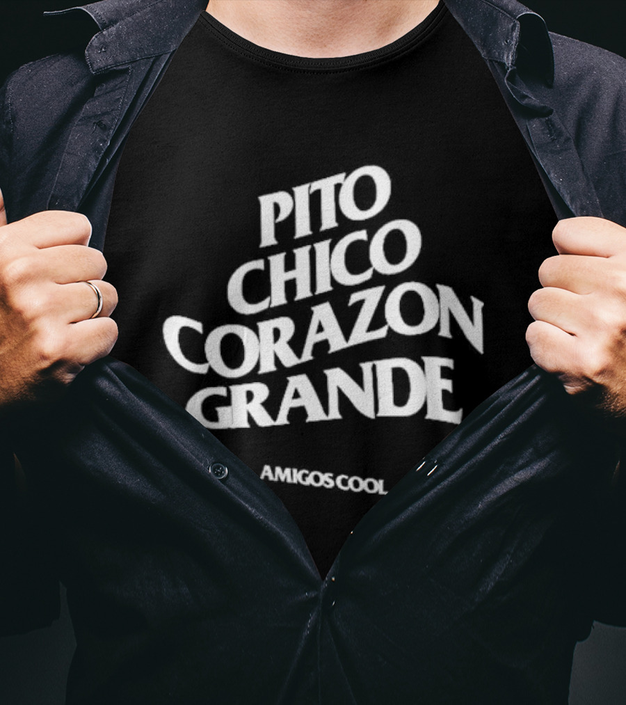 Pito Chico Corazon Grande Amigos Cool T-Shirt