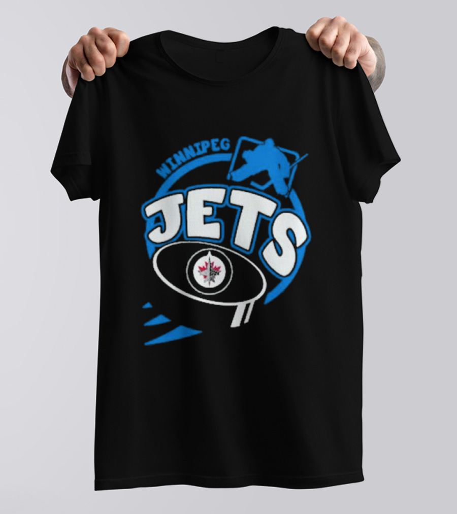 Winnipeg Jets Toddler Slap Shot Hockey T-Shirt