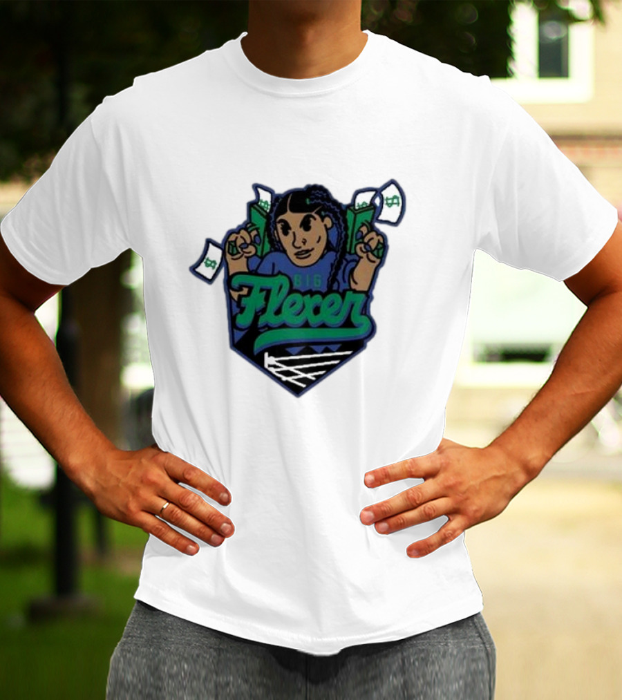 Alexis Littlefoot Big Flexer Forever A Legend T-Shirt