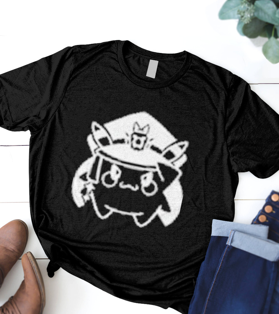 Pikachu Cadet Momo Emblem T-Shirt