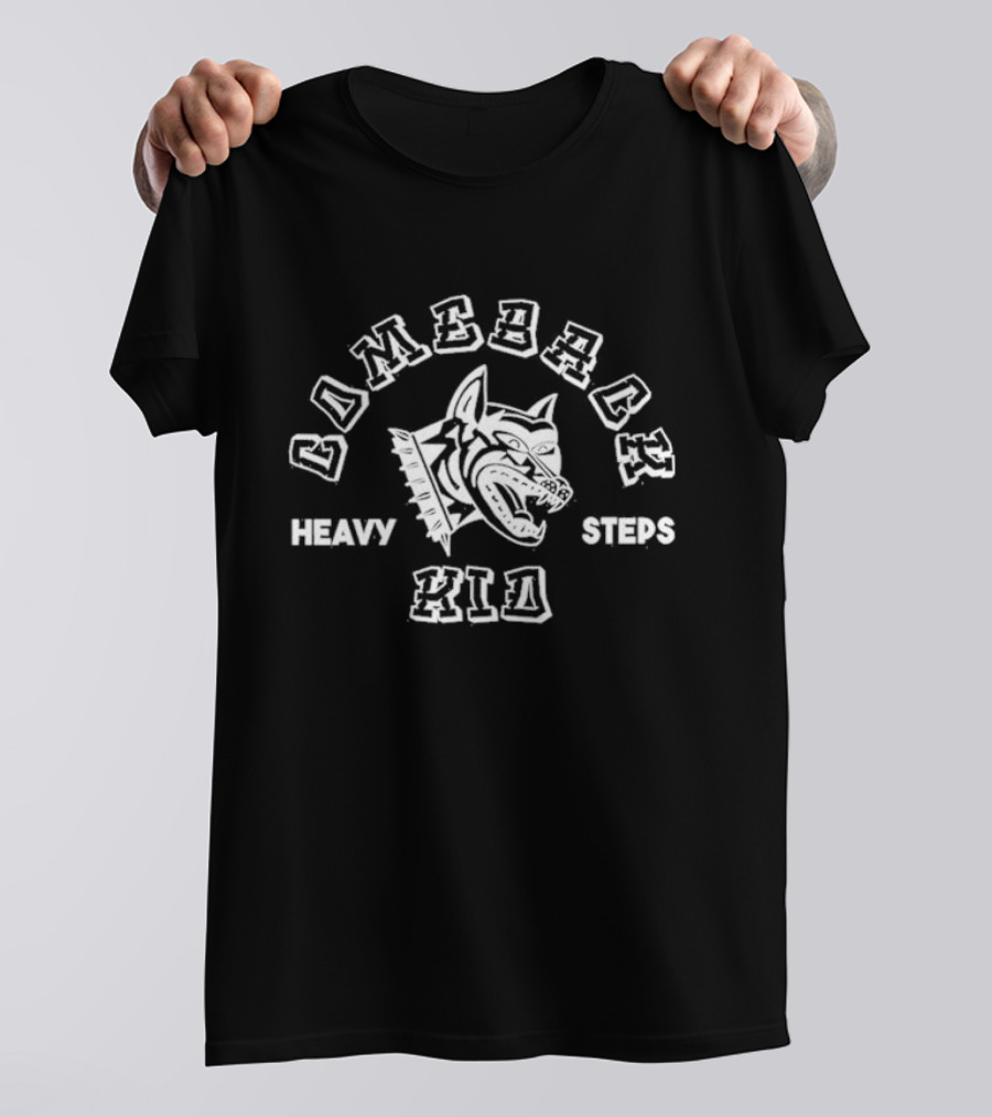 Comeback Kid Heavy Steps Dog T-Shirt