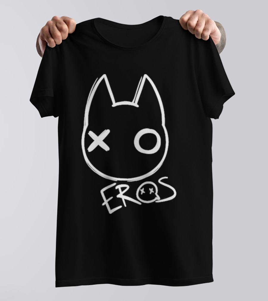 Neko Eros XO Cat Face T-Shirt