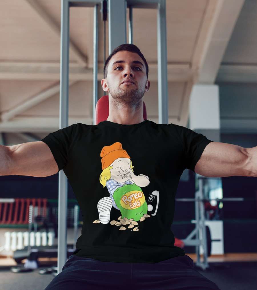 Romeo Eats Almonds Bag Toddler Sneaker Orange Hat T-Shirt