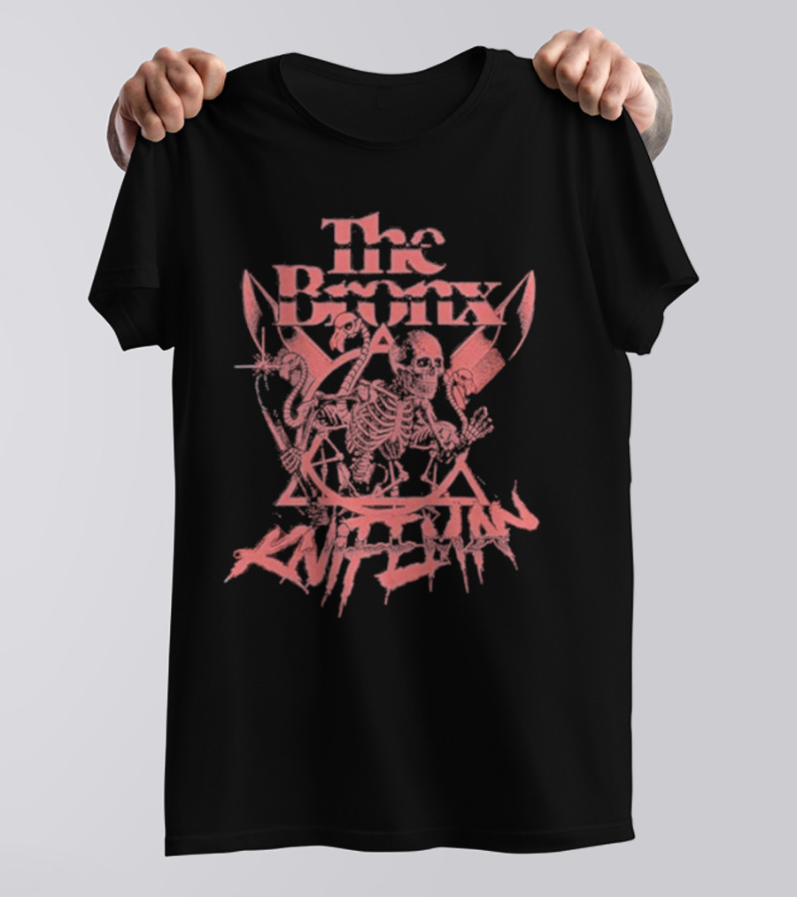 The Bronx Knifeman Skeleton T-Shirt