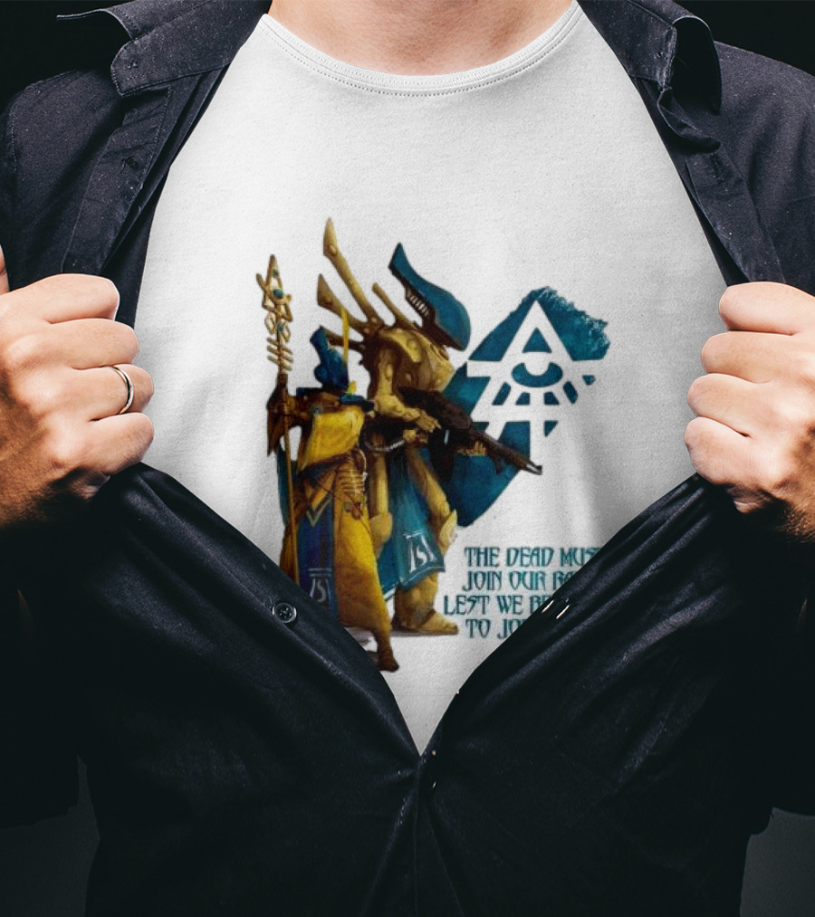 Craftworld Iyanden The Dead Must Join Our Ranks Eldar Guardians Symbolic T-Shirt