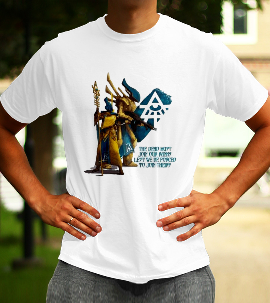 Craftworld Iyanden The Dead Must Join Our Ranks Eldar Guardians Symbolic T-Shirt
