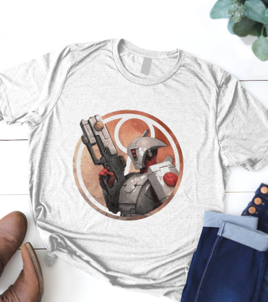 Tau Empire Pathfinder Warrior Icon Warhammer Merchandise T-Shirt