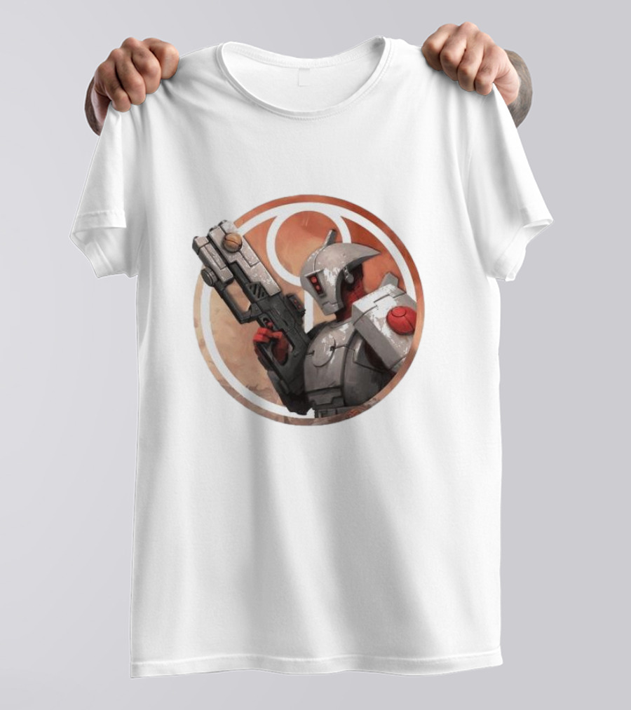Tau Empire Pathfinder Warrior Icon Warhammer Merchandise T-Shirt