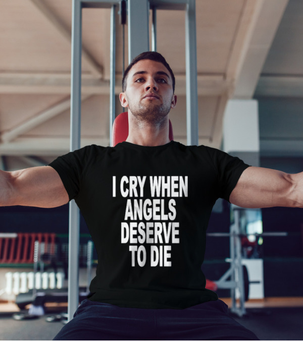 I Cry When Angels Deserve To Die System Of A Down Song Lyrics T-Shirt