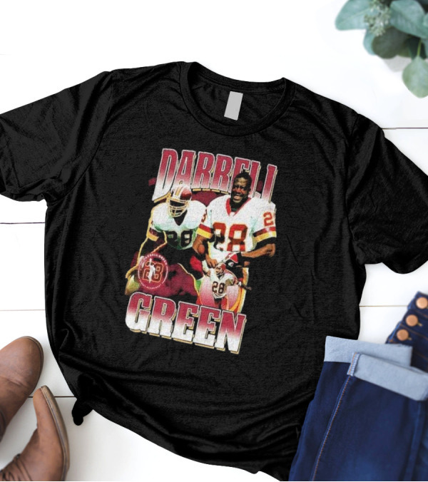 Darrell Green 28 Washington Commanders Mitchell And Ness Player T-Shirt