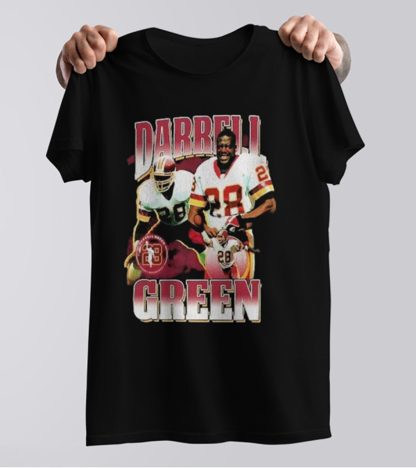Darrell Green 28 Washington Commanders Mitchell And Ness Player T-Shirt