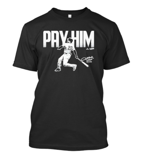 Juan Soto Pay Him Yankees Number 22 Baseball T-Shirt