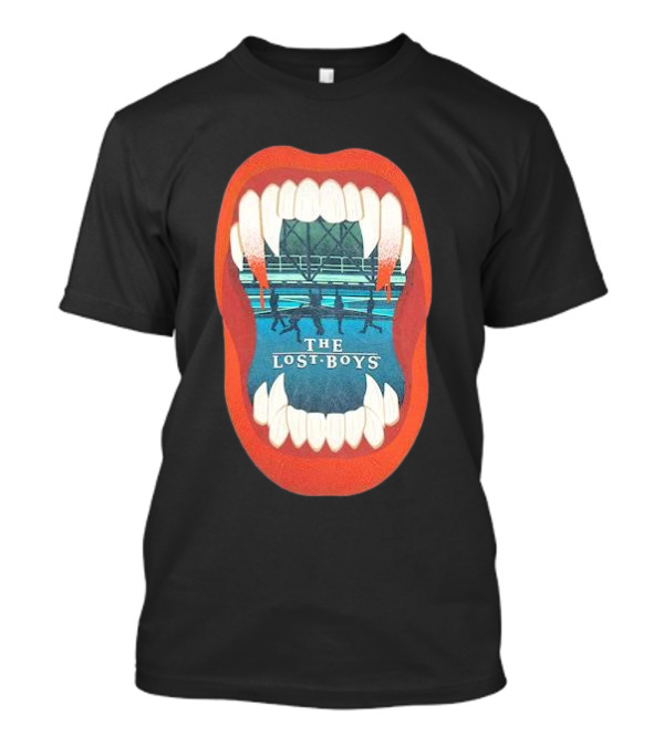 The Lost Boys Halloween Horror Iconic Vampire Mouth T-Shirt