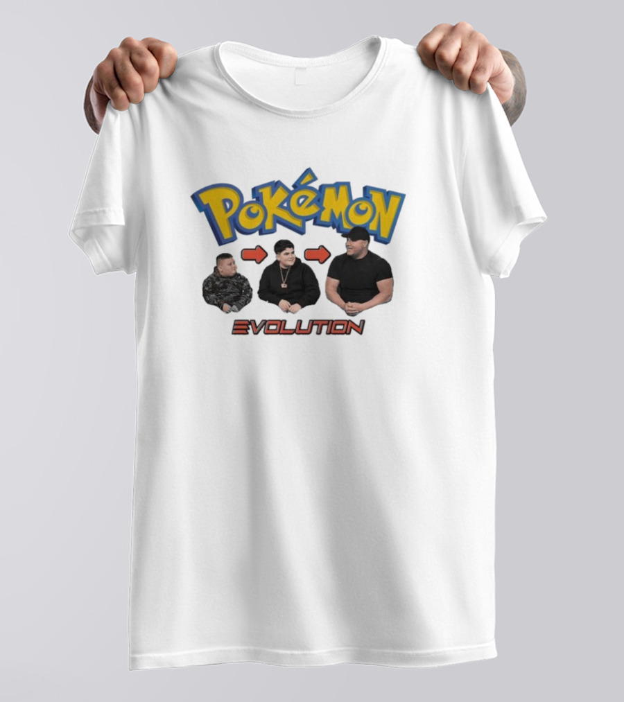 Pokémon Evolution Transformation Journey T-Shirt