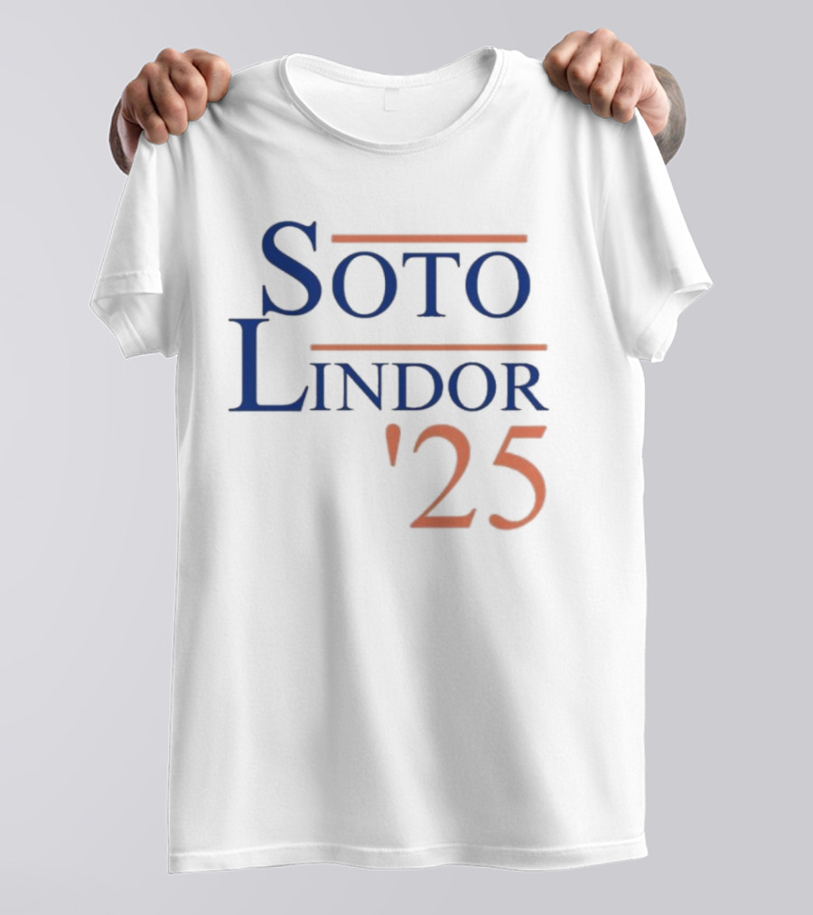 Soto Lindor ’25 Yankees Juan Soto And Francisco Lindor T-Shirt