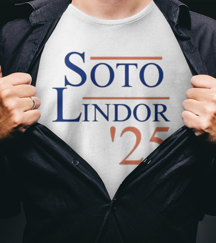 Soto Lindor ’25 Yankees Juan Soto And Francisco Lindor T-Shirt