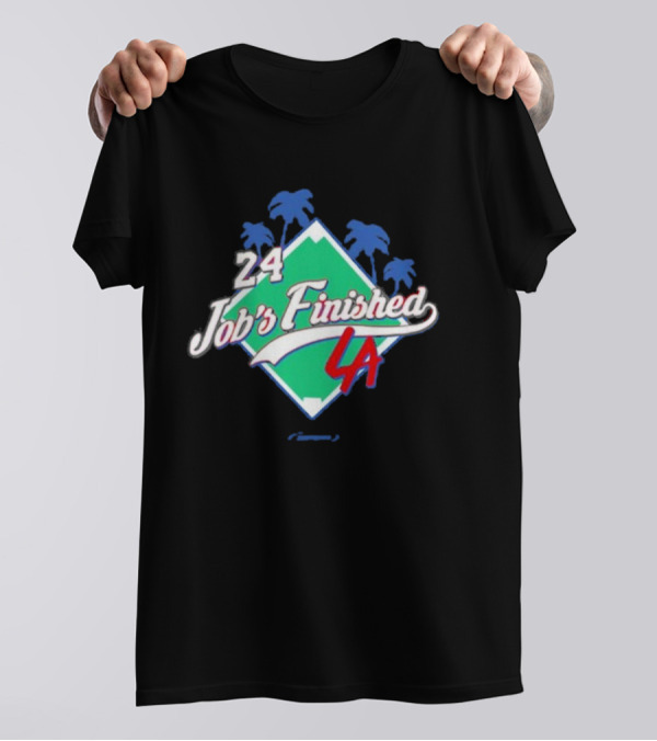24 Job's Finished LA Palms Green Diamond T-Shirt