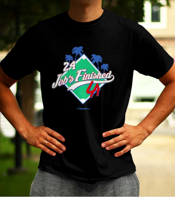24 Job's Finished LA Palms Green Diamond T-Shirt