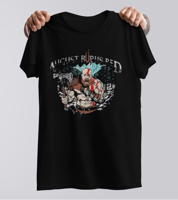 August Burns Red God Of Metal Norse Warrior Axe Forest T-Shirt