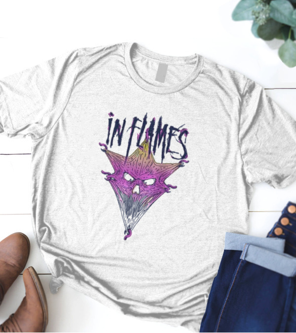 In Flames 2024 Pierced Jester T-Shirt
