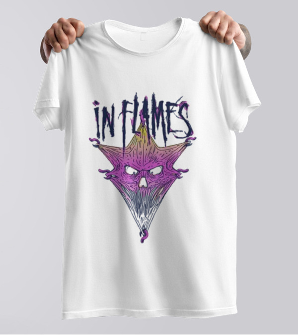 In Flames 2024 Pierced Jester T-Shirt