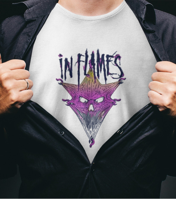 In Flames 2024 Pierced Jester T-Shirt