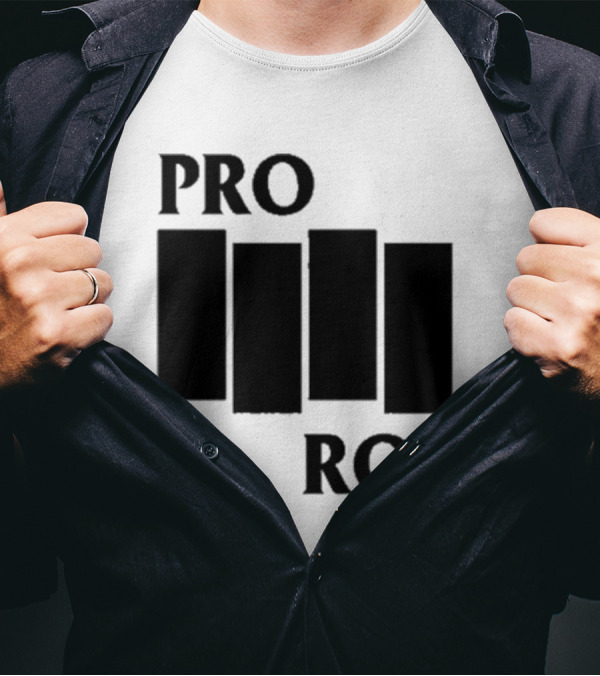 Jason Narducy Pro Roe Black Flag T-Shirt