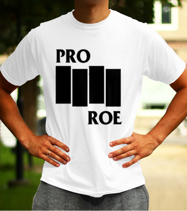 Jason Narducy Pro Roe Black Flag T-Shirt