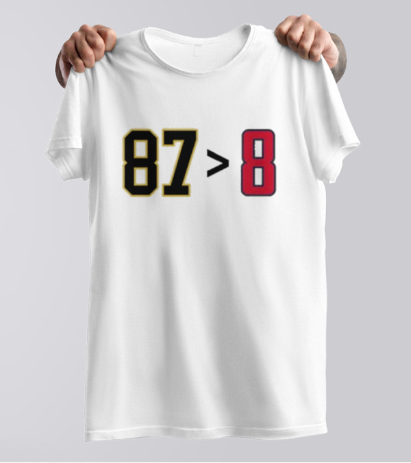 Pittsburgh 87 Greater Than 8 T-Shirt