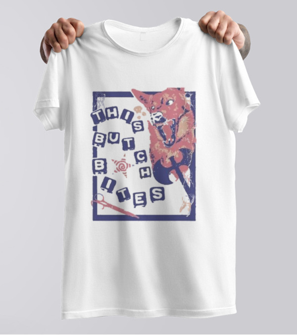 This Butch Bites Wolf Scissors T-Shirt