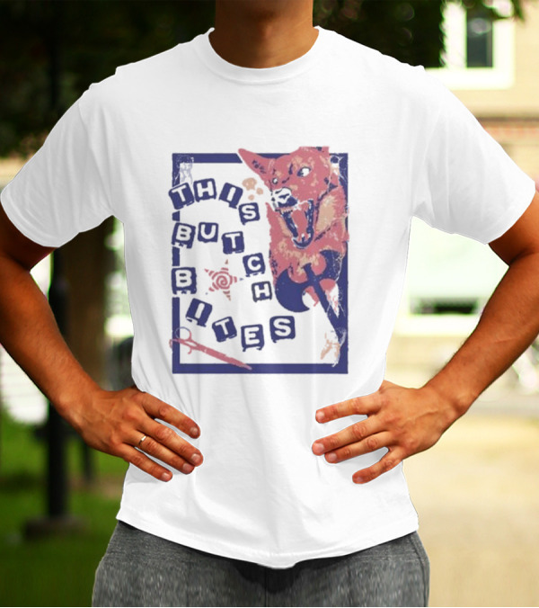 This Butch Bites Wolf Scissors T-Shirt