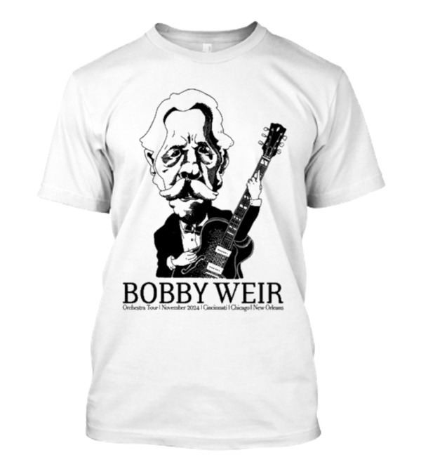 Bobby Weir Orchestra Tour November 2024 Cincinnati Chicago New Orleans T-Shirt